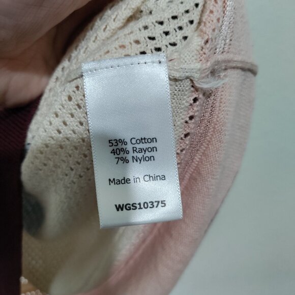 Market And Spruce Mixed Knit Striped Sweater Cotton Blend Size XXL - Picture 6 of 9